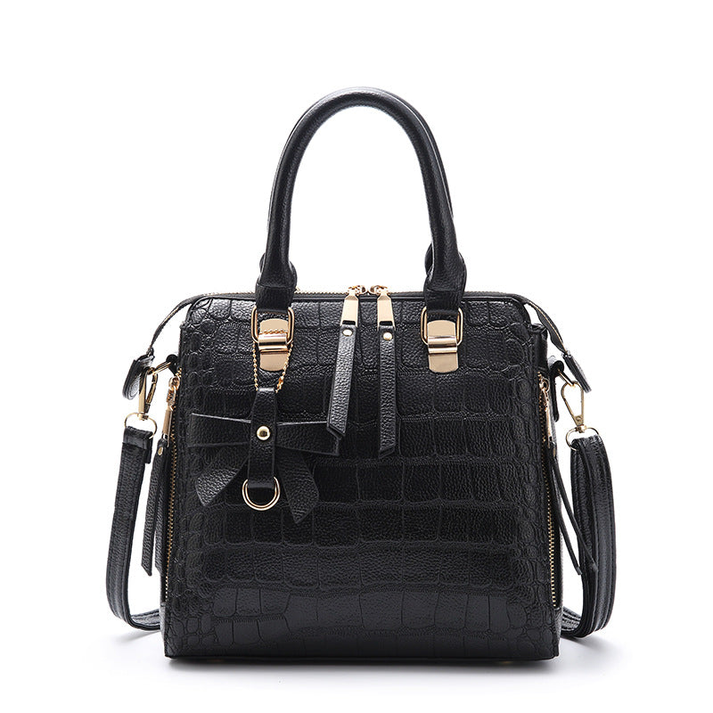 Fashion Casual Tote Double Zipper Women PU Leather Designer Handbags Quality Female Shoulder Bags Ladies Top-handle Bags