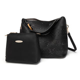 Hollow Ou Women Shoulder Bag Female High Quality Composite Bag Ladies PU Leather Messenger Bag Women Famous Brand