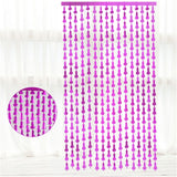Bachelor Party 1Mx2M Rain Silk Curtain Forever Penis Party Background Wall Layout Wedding Decoration Hen Party Bride To Be