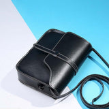 Bag Fashion Women Handbag Solid Color Vintage Cross Body Bag Qualited Leather Shoulder Bag Black bolsas masculina #9007