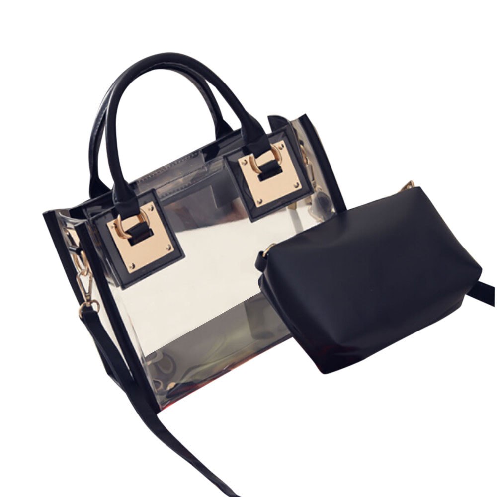 Bags Women's 2018 Women Fashion Women Transparen Shoulder Bag Jelly Candy Beach Handbag Laptop Female Simple Schoolbag Pochet#8