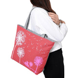 Bags for Women 2018 Dandelion Canvas Bel Bag Flowers Casual Women Handbag Zipper Shoulder Bags Lady's Beach Bag Sac Main Femme
