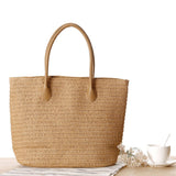 Beach Bag Straw Large Women Handbags Summer Holiday Bag Woven Handmade Bohemian Handbags 2018 Casual Ladies Shoulder Bags W298