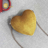 Brand New Women Messenger Bag Heart-Shaped Lady Plush Crossbody Bag Party Dinner Evening Bags Shoulder Bag Handbags