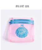 Jelly Transparen Cosmetic Bag Girl Make up Waterproof Travel Wash Case Women Pouch Toiletry Bag Milkjoy Korea Fashion