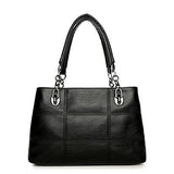 Big Women Bags Handbags Women Famous Designer Plaid Women Leather Handbags 2017 Luxury Ladies Hand Bags Shoulder Fashion Sac