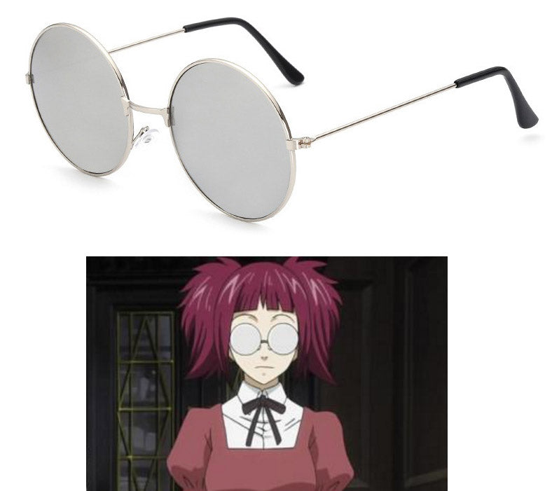 Black Butler Mey Rin Glasses Cosplay Glasses Eyewear Cosplay Accessories