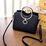 New Fashion PU Leather Women Female bag All-match Small Bag Chain Shoulder messenger Bag