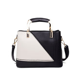 Women Swee Shoulder Bag Lady Casual Handbag Simplicity Contra Color Messager Bag Socialite Fashion Crossbody Bag