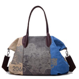 Bolsas Femininas 2018 Designer Handbags High Quality Casual Canvas Bag Women Handbags Tote Ladies Shoulder Hand Bag L4-2997