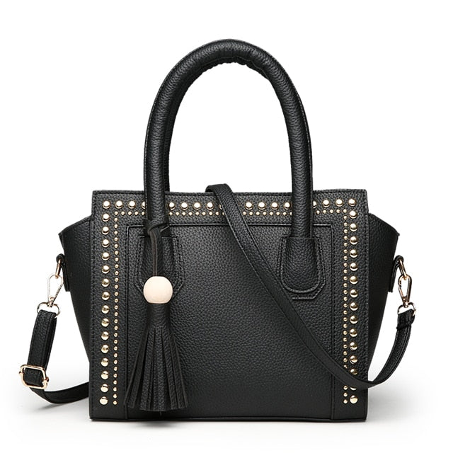 Gray Trapeze Bag Ladies Hand Bags Luxury Handbags Women Bags Designer Rive Bag for Women Leather Handbags bolsa