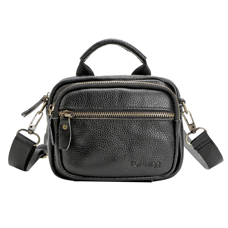 Brand Briefcase Crossbody Bag Fashion Handbags Men Messenger Bags Multifunction Shoulder Bags For Men Casual Small Leather Bag