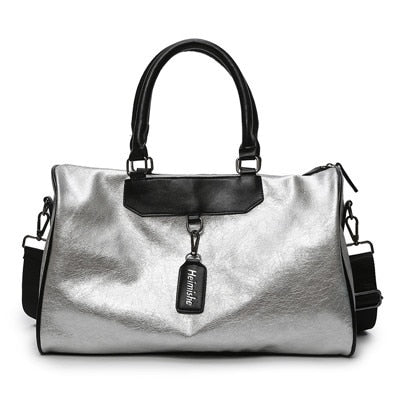 Brand Fashion PU Leather Handbag High Quality Crossbody Big Female For Women Silver Girl Messenger Hand Ladies Bags Tote Travel
