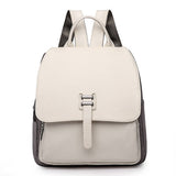 Brand Women Backpack Female Bag High Quality PU Leather Bag Fashion Bookbag For Teenage Girls Women Flap Laptop Dropshipping