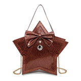 Brand chain shoulder bag female fashion Star handbags women famous brands Glitter Sparkling Small messenger bags high quality