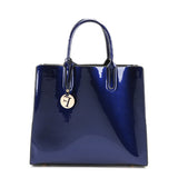 Brig Solid Paten Leather Women Fashion Bags Ladies Simple Luxury Handbags Casual Shoulder Messenger Bags Sac A Main Tote bag