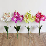 Butterfly Orchid Potted Flower Decor Dance Orchid Artificial Flower Decoration Balcony Home Courtyard Flower Garden Romantic