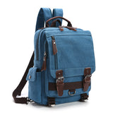 Canvas Backpack Men Travel Bags Holographic Backpack Laptop Vintage Backpacks Multifunction Travel Military Bag Sac a dos Homme