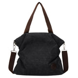 Canvas Handbag Tote Messenger Beach Shoulder Satchel Bag Zipper messenge Vintage Shoulder Crossbody Bags 2018 Women#45