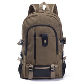 Canvas Men's Backpacks Men Travel Bags Vintage Style Design Scho Backpack LXX9