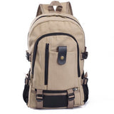 Canvas Men's Backpacks Men Travel Bags Vintage Style Design Scho Backpack LXX9
