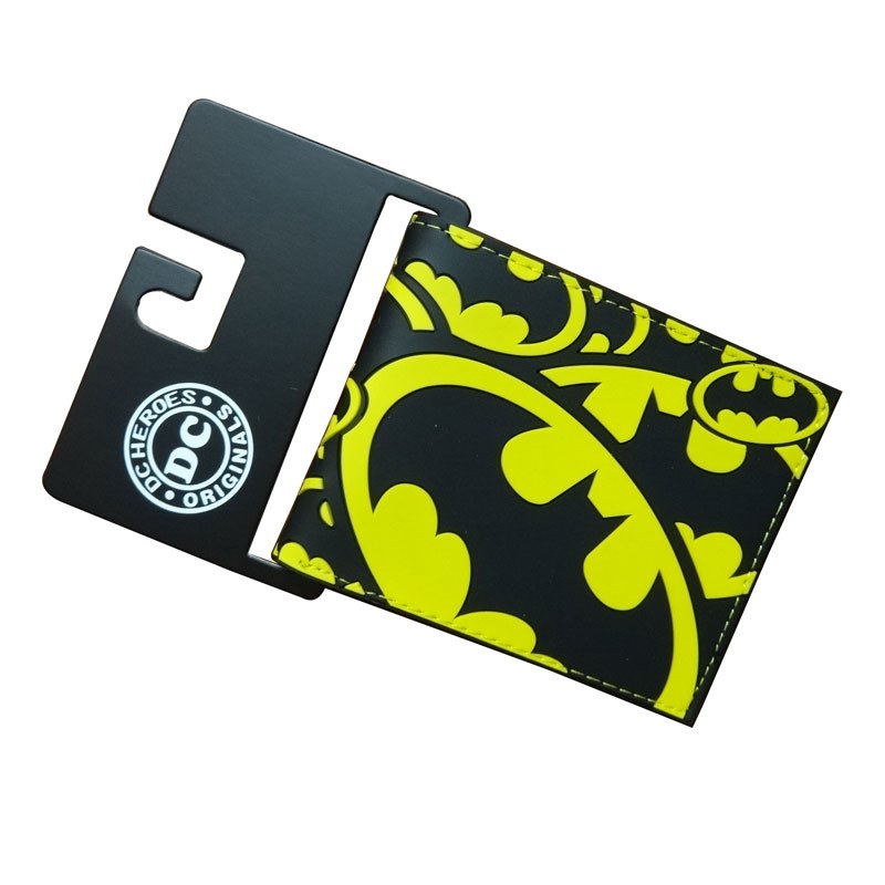 Cartoon Batman Purse Movie Anime Super Hero Bat-man Wallets Card Holder Bag carteira Creative Gif Men Casual PVC Shor Wallet