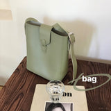 Chic Luxury Bucke Women Shoulder Bag Casual Tote Designer Handbags Brand Female Simple Messenger Bags Large 2 Se Composite Bag