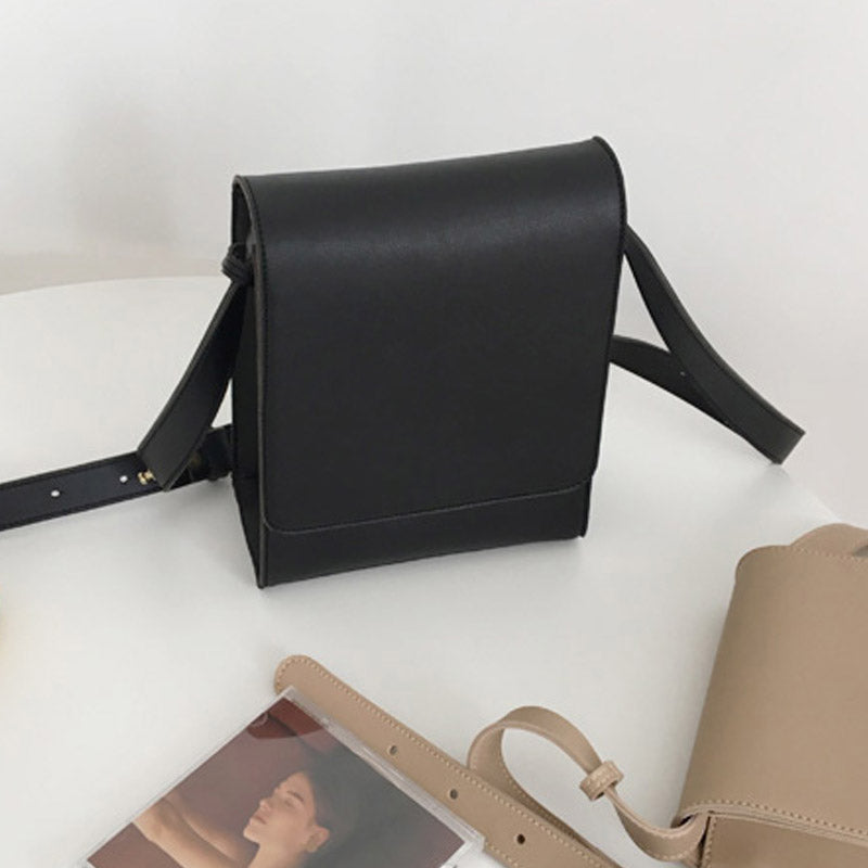 Chic Rectangle Square Women Shoulder Bag Casual Designer Handbags Brand Female Simple PU Leather Messenger Bags Large Satchel