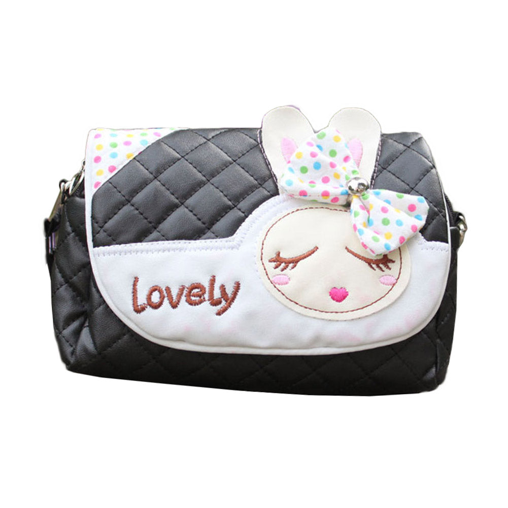 Children Messenger Bag Rabbi Bowkno Kids Girls Princess Swee Handbag Leather Shoulder Bags Lovely Package BS88