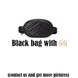 Classic Leather GG Bags For Women A Grade Designer Chain Shoulder Bag Fashion Luxury Brand Waistbag Messenger Bags Gif For Lady