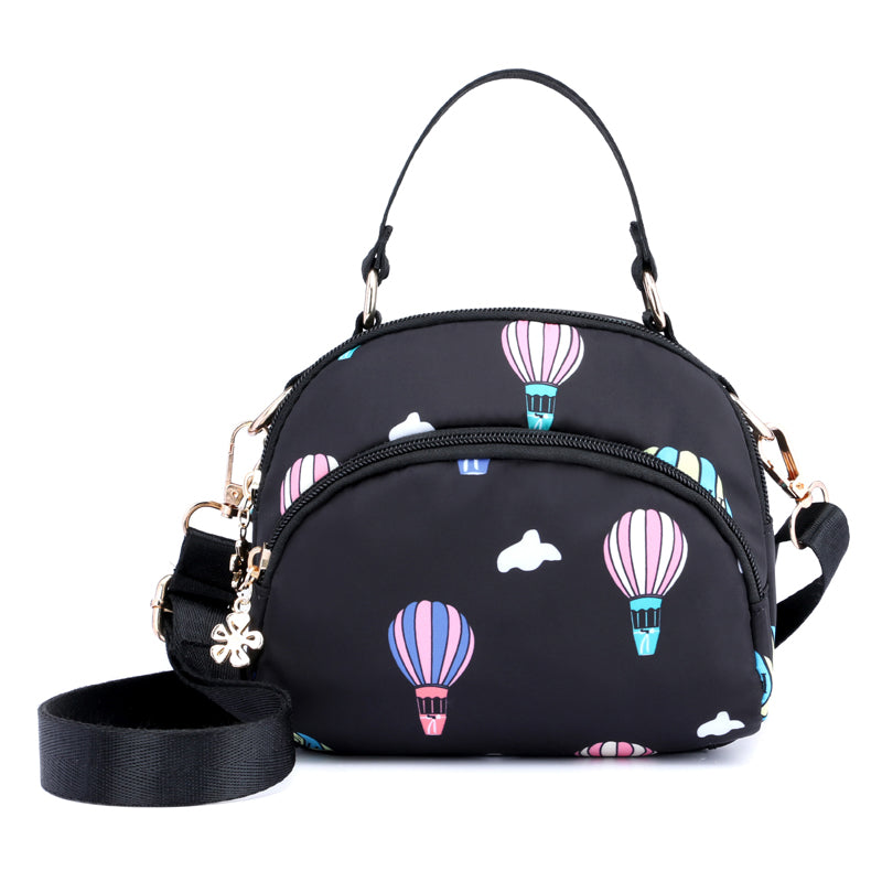 Crossbody Bags for Women Ho Air Balloon Cartoon Printing Small Bag Casual Mini Female Girl Messenger Bags Handbags