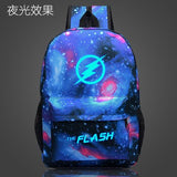 Colorful Dwyane Captain America Avengers shoulder bag backpack boy girl high scho students travel bag schoolbag Glow Kids