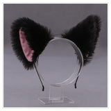 Cosplay Cute Cat Fox Fur Ear Hair Hoops Night Party Anime Lolita Hairband Fur Headbands Clip Girl Hair Accessories Ear Hair Band