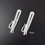 Curtain Accessories 10PCS/Pair Window Curtain Plastic Hooks for Top of Curtains Adjustable Height Hook