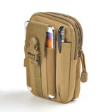 D30 Wai Bag 1000D Nylon Waterproof Wai Pack Casual Military Wai Fanny Pack Cellphone Bag for SAMSUNG Note3 4 Iphone 6 Plus