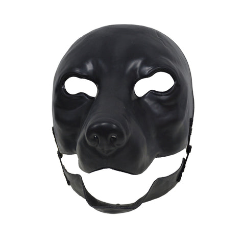 DIY animal moving mouth blank mask base mold of dog set package make your own Halloween mask moving-jaw