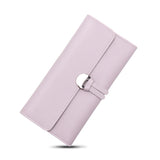 Daenerys Womens Wallets And Purses Leather Long Bow Ladies Credi Card Holder Female Clutch Thin Hasp Change For Girl