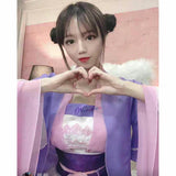 Dao Mo To Shi Jiang YanLi Cosplay Mo Dao Zu Shi Anime Cosplay Costume Traditioanl Chinese Hanfu Dress Women Tang Suit And Wig