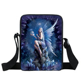 Dark Gothic Vampire Beauty Mini Messenger Bag Women Handbag Children Scho Bags Girls Small Shoulder Bag Crossbody Bags Bookbag