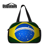 Luggage Travel Bag Flag Of Brazil Prin Organizer Unisex Duffle Bag Carry On Luggage Bags Large Weekend Bag Overnight