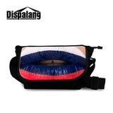 Scho Messenger Bags for College Students American Flag Spanish Big Satchels Personalized Crossbody Messenger Bag boy