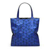 Drop Shipping Lasen bag 2018 new Bao Geometric Female Tote 3D Cube Japanese Handbag Matte Brushed Shoulder Bag 6x6 7x8 7 colors