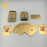 Dubai scenery and buildings 24K gold Poker playing cards For Dubai Souvenir Gifts and collection