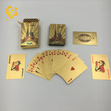 Dubai scenery and buildings 24K gold Poker playing cards For Dubai Souvenir Gifts and collection