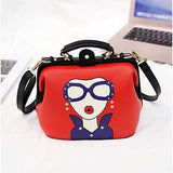 Handbag Female Shoulder Bags Cartoon PU Leather Handbags Women's Messenger Bags Famous Brand Designers Crossbody Bag