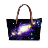 Mystery Universe Shoulder Bag Female Single Shopping Bags Christmas Casual Tote Feminina Large Capacity sac a main