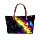 Mystery Universe Shoulder Bag Female Single Shopping Bags Christmas Casual Tote Feminina Large Capacity sac a main