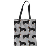 Women Handbags Se Bernese Mountain Dog Printing Shopping Crossbody Bags 3D Drawstring Bags Purse Travel Beach Pouch