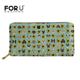 Womens Handbags and Purses Dogs and Cats Heads Sunflower Flor Pe Prin Fashion Tote Female Large Shoulder Bags
