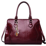 Brand Women Cow Leather Handbag Luxury Shoulder Bag Women's Tote Handbags Female Bags